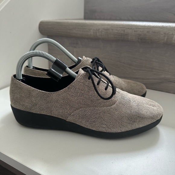 Fitflop F-Pop Leather
Oxford Lace Up Shoes Women size 8.5 - Picture 1 of 7